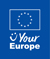Logo: EU-Flagge und Schriftzug "Your Europe"
