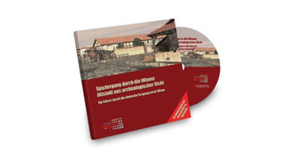 Cover der Publikation "Stadtspaziergang durch die Wiener Innenstadt" mit Multimedia-CD