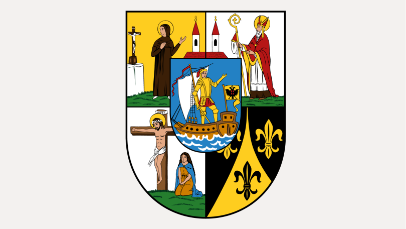 copyright: Grafik: WStLA / CC BY 4.0 Wappen des 6. Bezirks