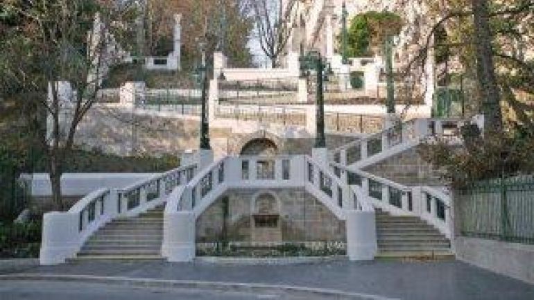 copyright: Kurt Wurscher Sanierte Strudelhofstiege