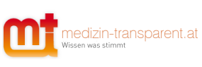 Logo mit Schriftzug medizin-transparent.at