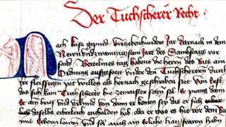Mittelalterliche Handschrift