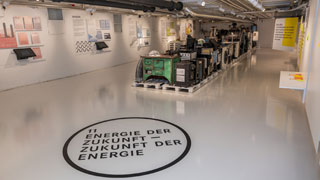 Exhibition room "Energie der Zukunft - Zukunft der Energie"