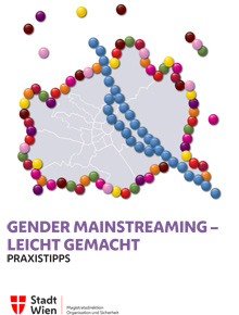 Ausschnitt aus dem Buchcover mit Schriftzug "Gender Mainstreaming leichtgemacht"