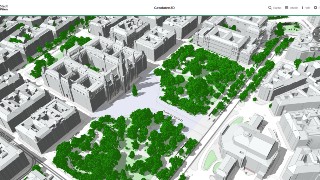 Ausschnitt aus Stadtplan 3D fr Wien