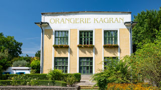 Das Gebude der Orangerie Kagran