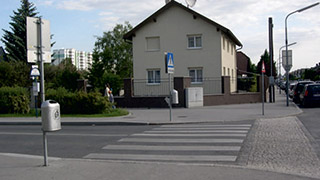 Kreuzungsbereich Rennbahnweg - Hochmuthgasse
