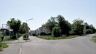 Kreuzungsbereich Luckenschwemmgasse - Josef-Flandorfer-Strae - Dr.-Skala-Strae