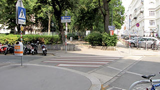Loquaiplatz Kreuzung Worellstrae