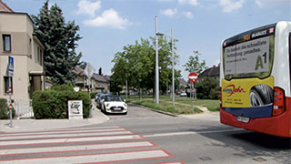 Kreuzungsbereich Polletstrae - Steigenteschgasse