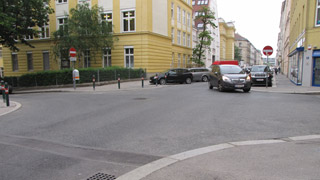Kreuzung Ratschkygasse - Singrienergasse