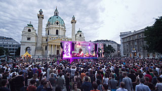 Koncert u okviru Pop-fest-a ispred Karlskirche