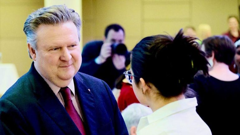 Bürgermeister Michael Ludwig im Gespräch