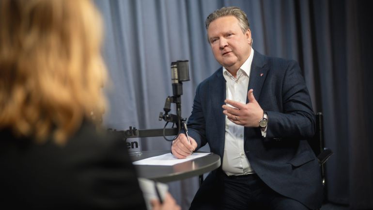 copyright: Stadt Wien / David Bohmann Podcast mit Bürgermeister Michael Ludwigq