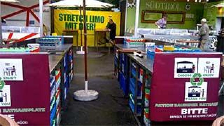 Boxen für Mehrweggeschirr