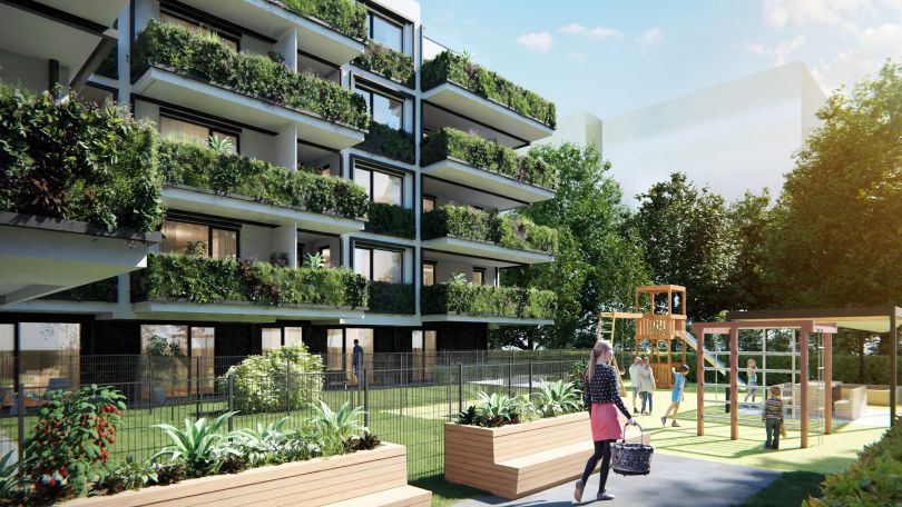 Rendering Gemeindebau NEU Stumpergasse