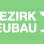 Logo "Bezirk Neubau" in weißer Schrift auf grünem Untergrund