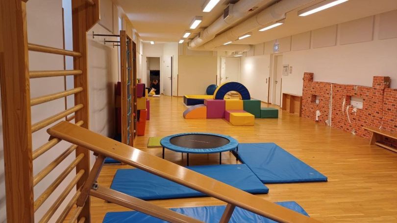 Indoor-Spielraum für Kinder in der Josefstadt