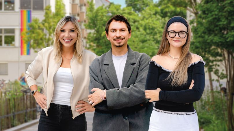 copyright: Stadt Wien/Sarah Gross/Florian Moshammer/Shervin Sardari 3 Bezirksbotschafter*innen
