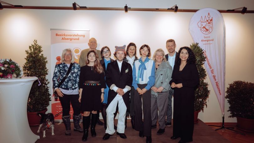Gruppenfoto der Preisverleihung