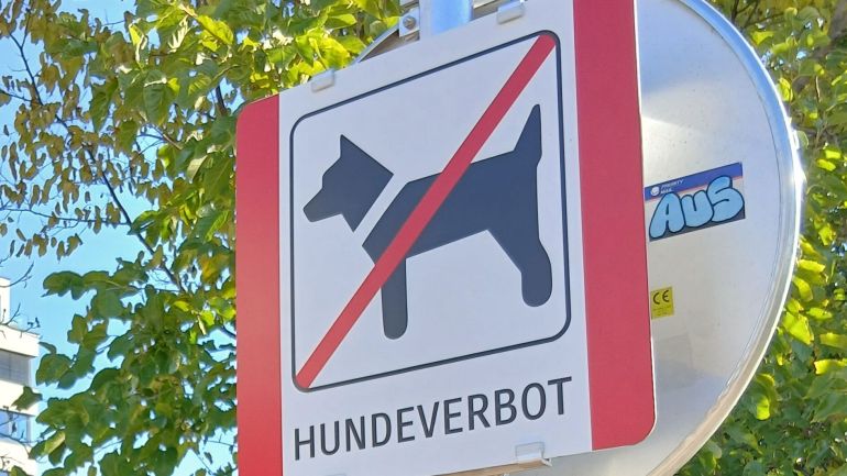 copyright: BV 21 Hundeverbotsschild