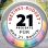 copyright: BV 21 Logo mit Schriftzug "Bezirksbudget: 21 Projekte für den 21. Bezirk"