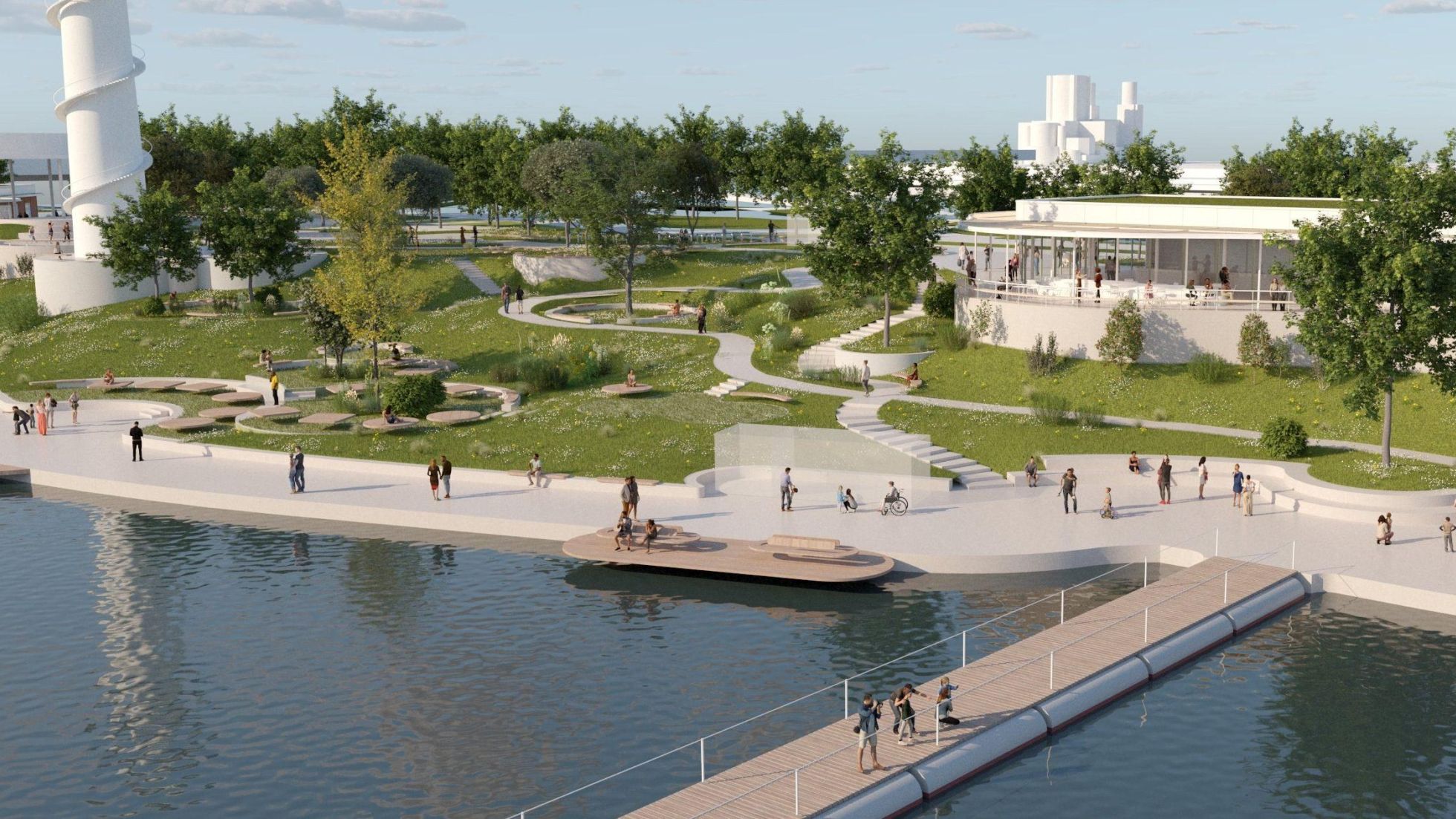 copyright: Mostlikely Architecture/Quirin Krumbholz Visualisierung Pier 22