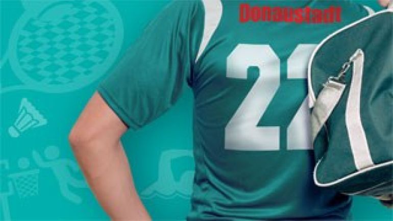 copyright: BV 22 Sportler von hinten mit "Donaustadt 22" auf seinem Trikot