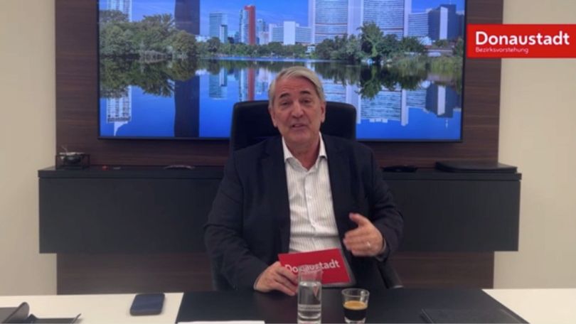Videostill von Ernst Nevrivys Rede zum Budget 2026