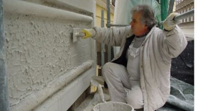 historische Putztechnik