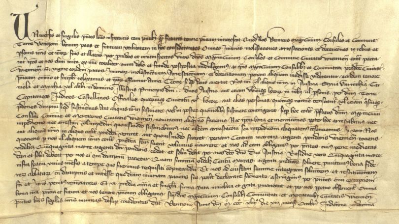 Mittelalterliche Handschrift