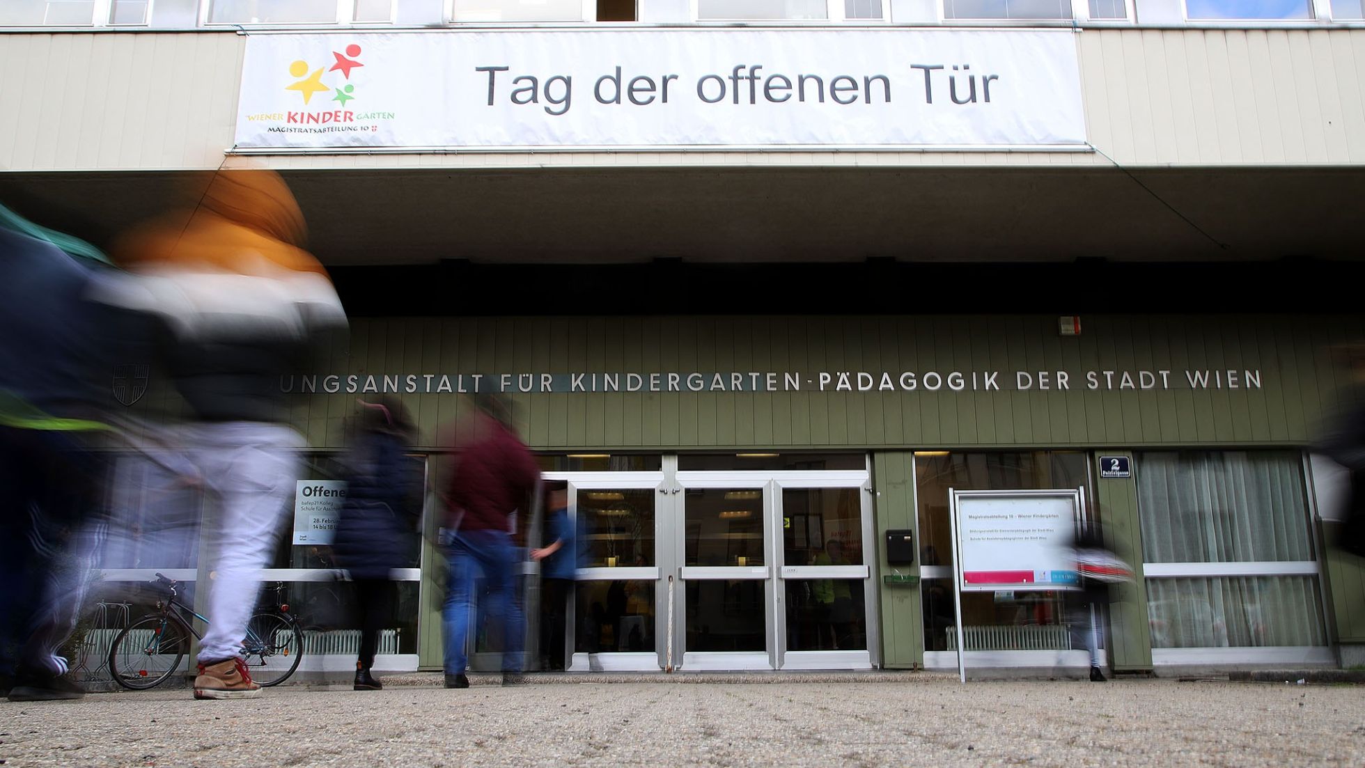 copyright: MA 53/VOTAVA Tag der offenen Türe in der Bildungsanstalt für Elementarpädagogik (BAFEP21).