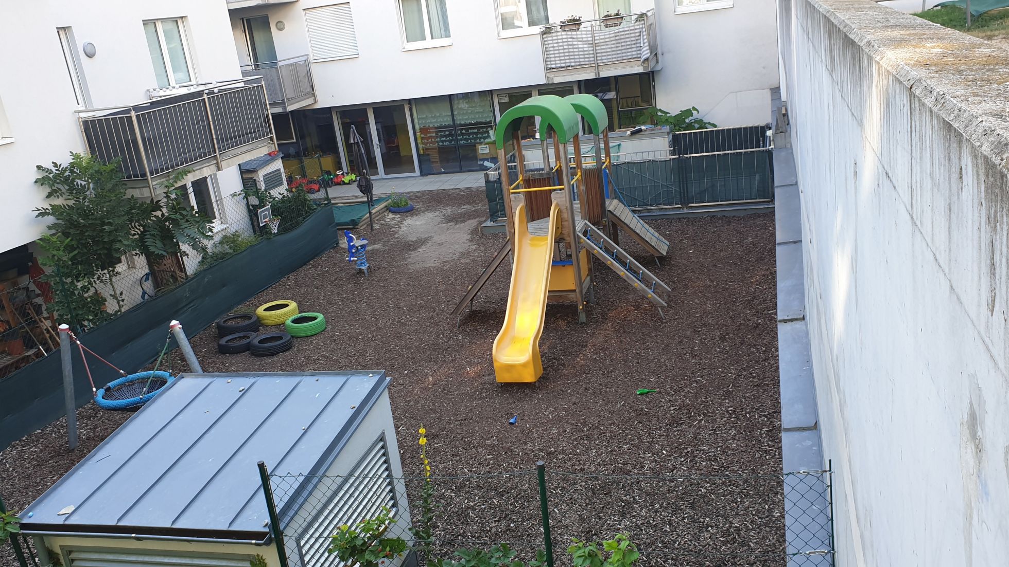 Außenbereich Kindergarten Huttengasse 23