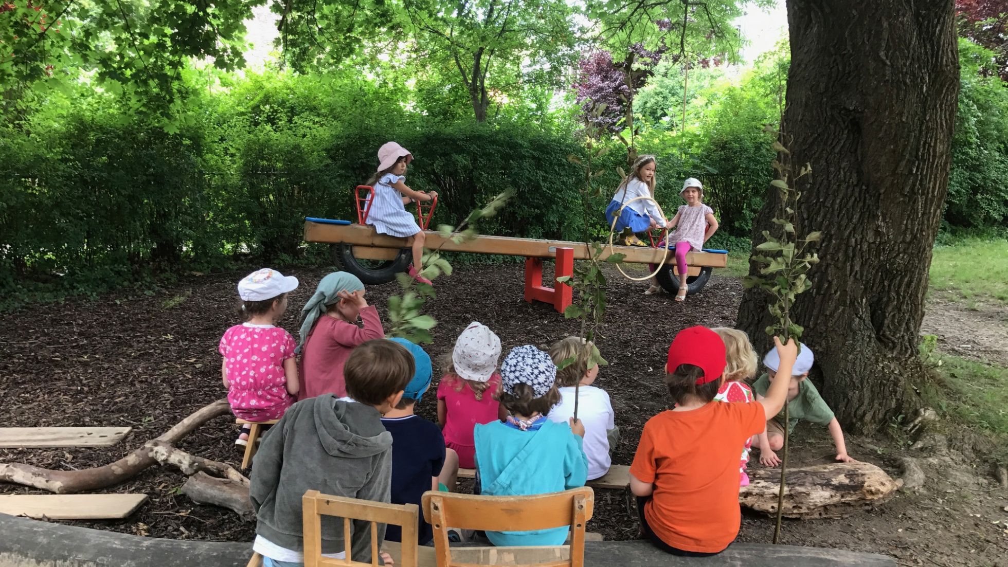 Außenbereich Kindergarten Geymüllergasse 1