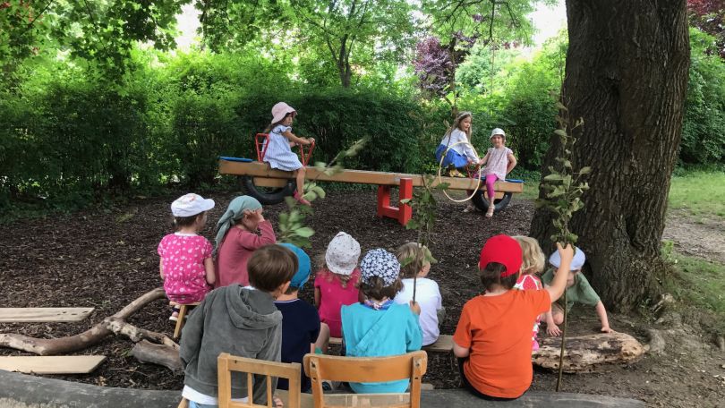 Außenbereich Kindergarten Geymüllergasse 1