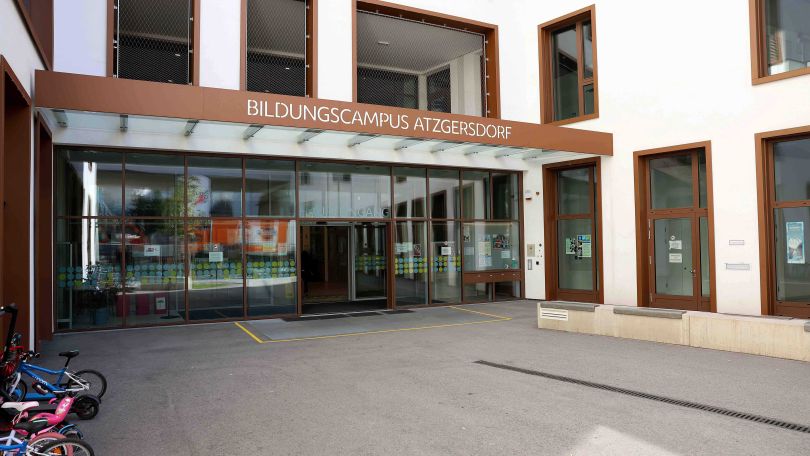 Aussenansicht Kindergarten 1230_Breitenfurter Straße 170