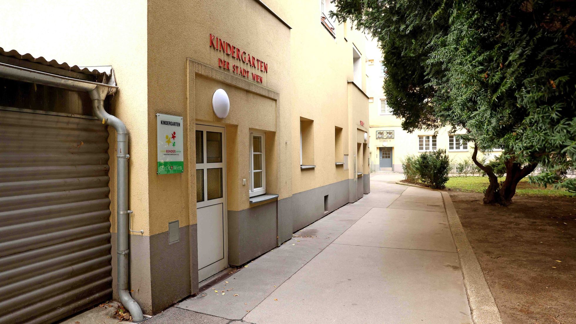 copyright: MA10/VOTAVA Aussenansicht Kindergarten 1110_Ehamgasse 8
