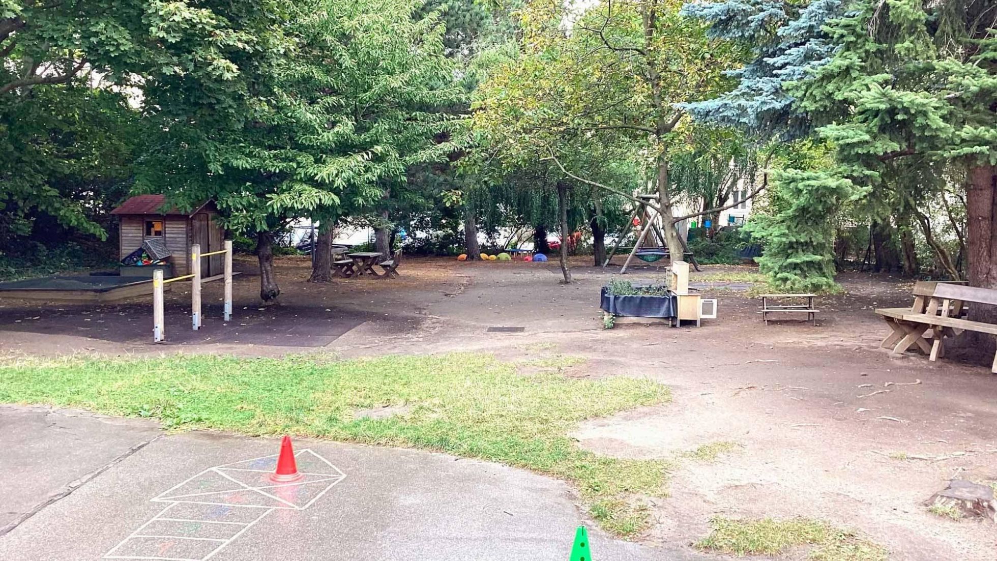 Außenbereich Kindergarten Greinergasse 5