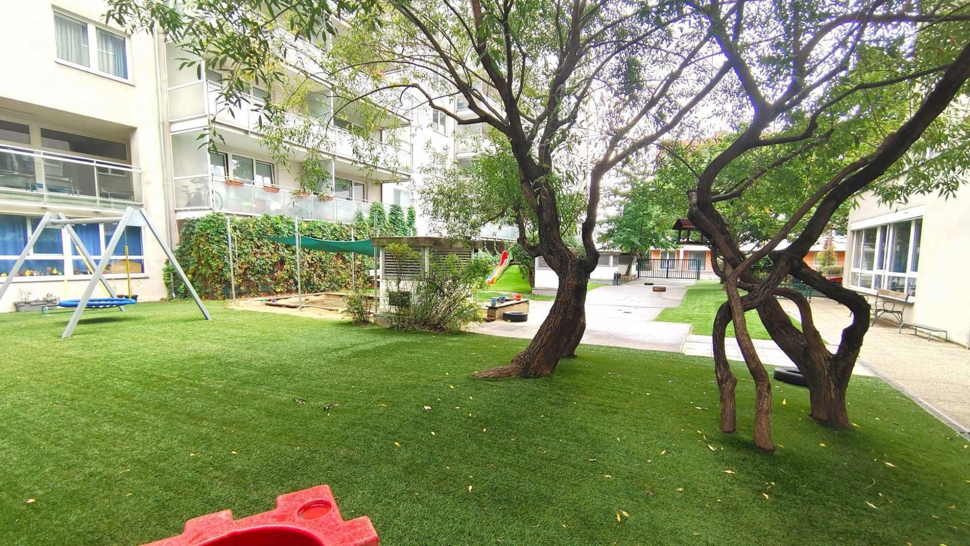 Außenbereich Kindergarten Forsthausgasse 16-20