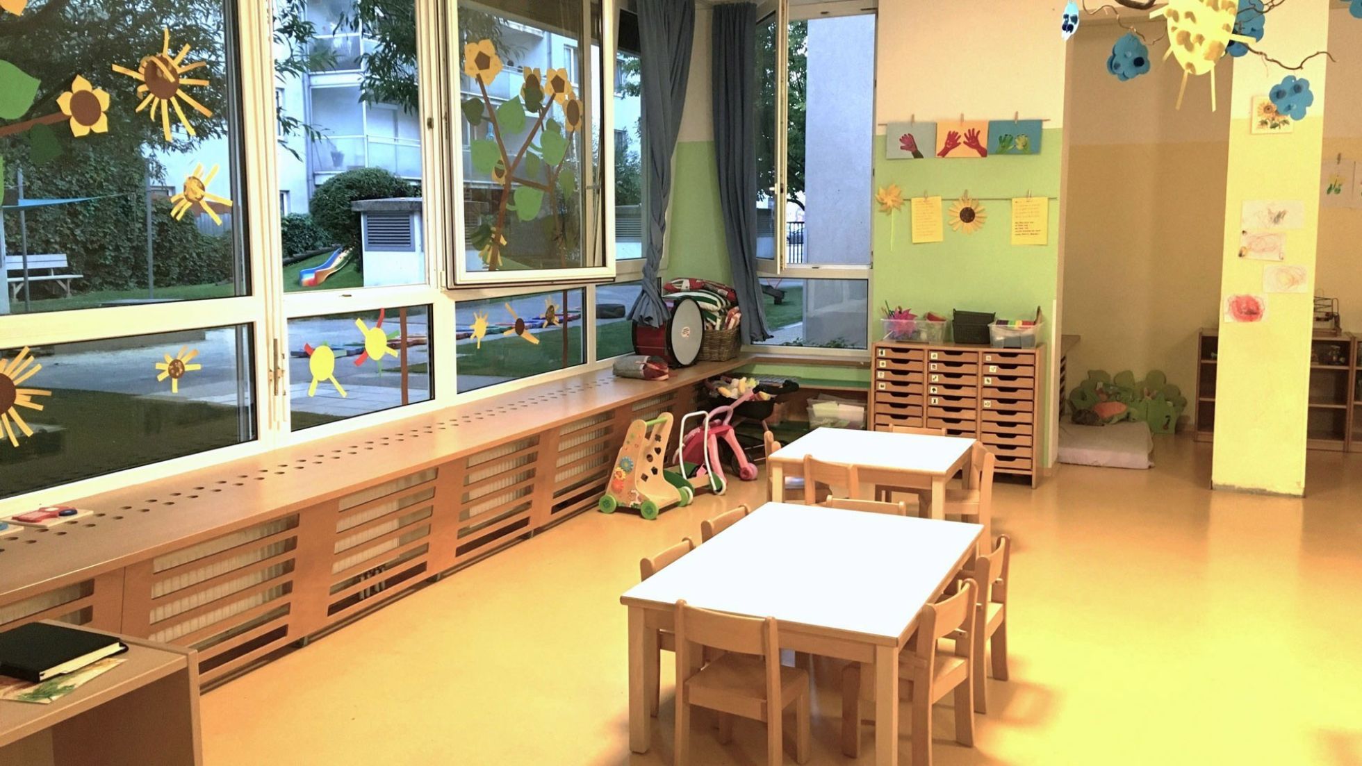 Innenbereich Kindergarten Forsthausgasse 16-20