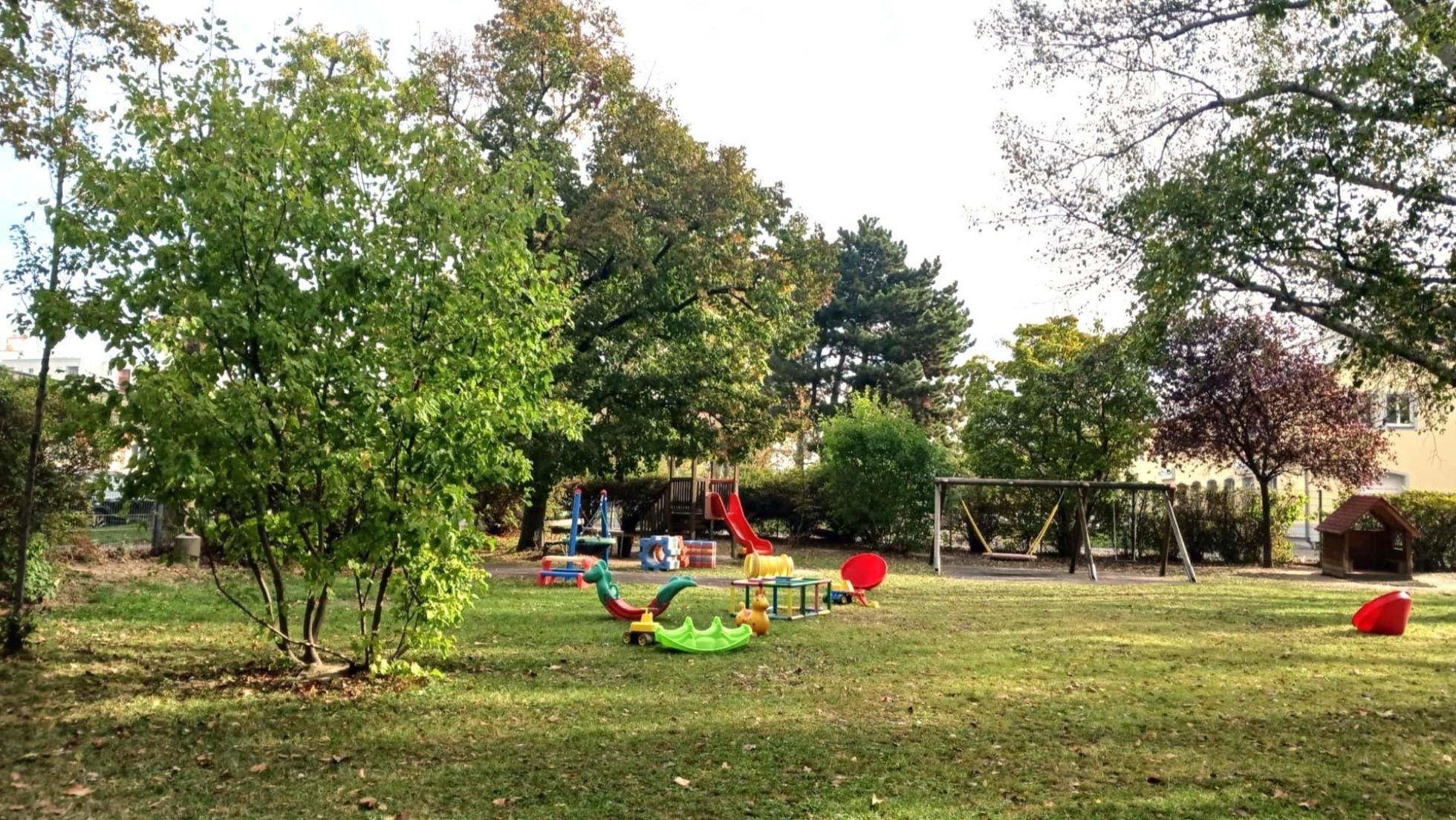 Außenbereich Kindergarten Maschlgasse 25-31