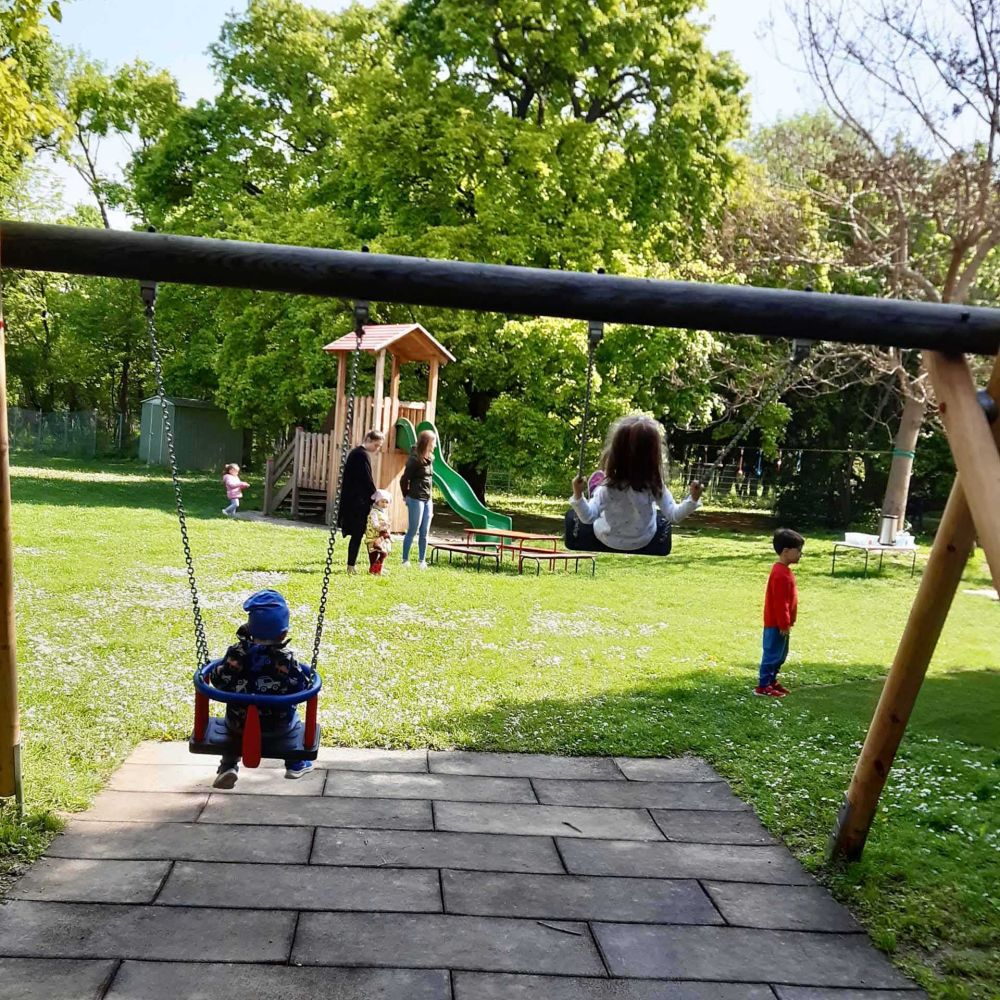 Außenbereich Kindergarten Hirschstettner Straße 91
