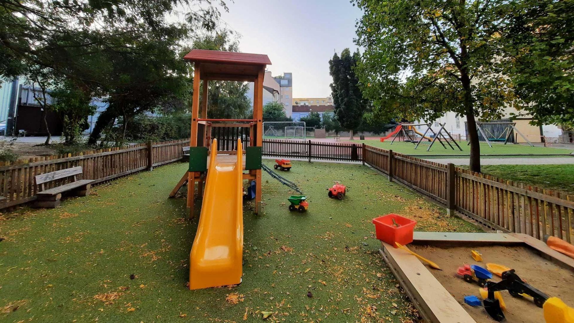 Außenbereich Kindergarten Schödlbergergasse 20