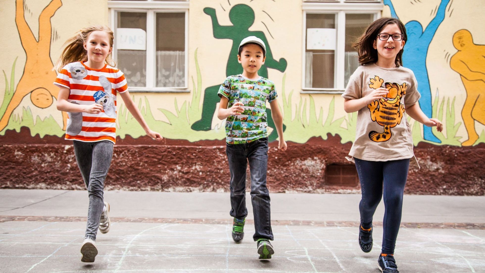 Außenbereich Kindergarten Nepomukgasse 2