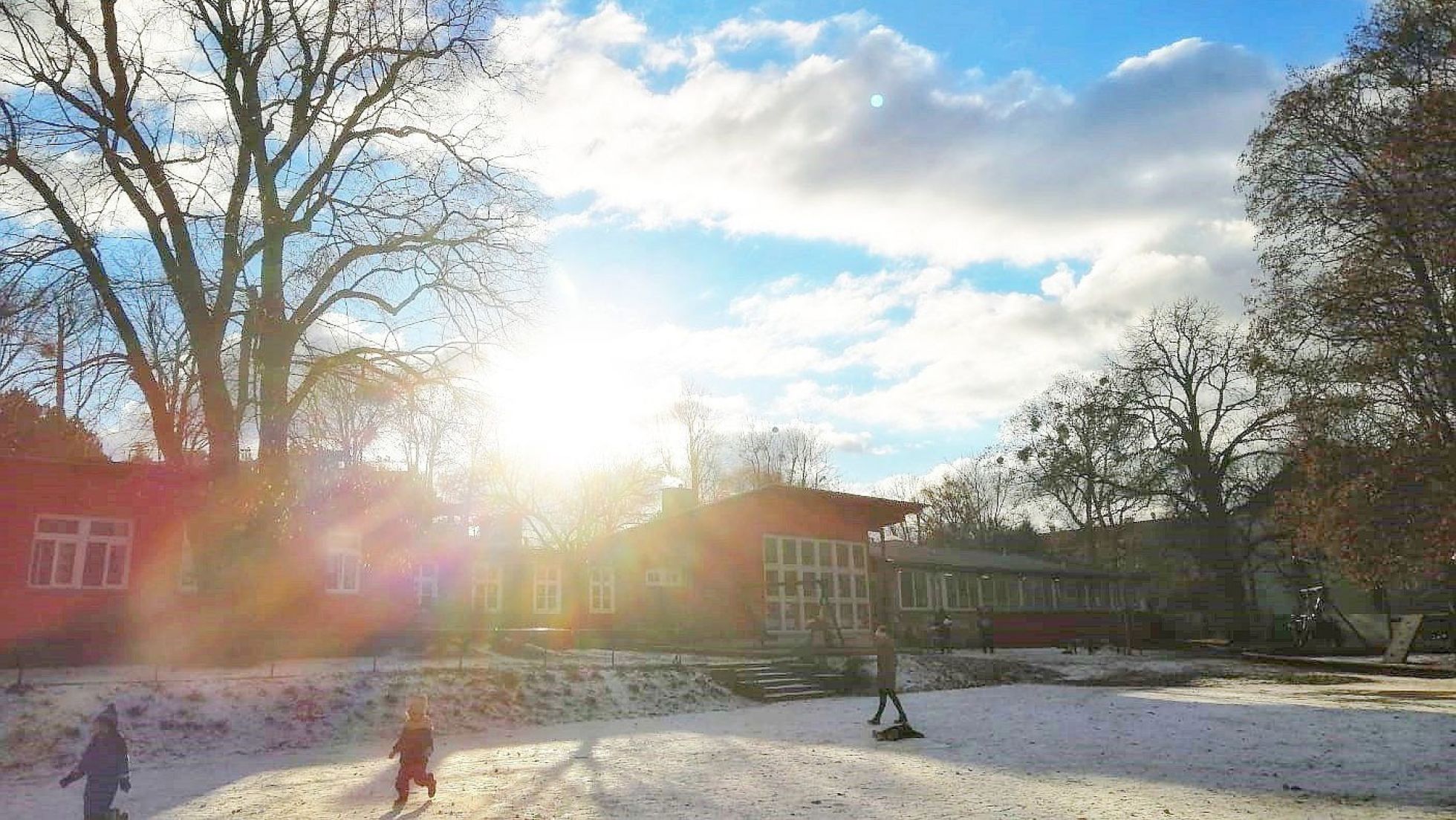 Außenbereich Kindergarten Huschkagasse 1A