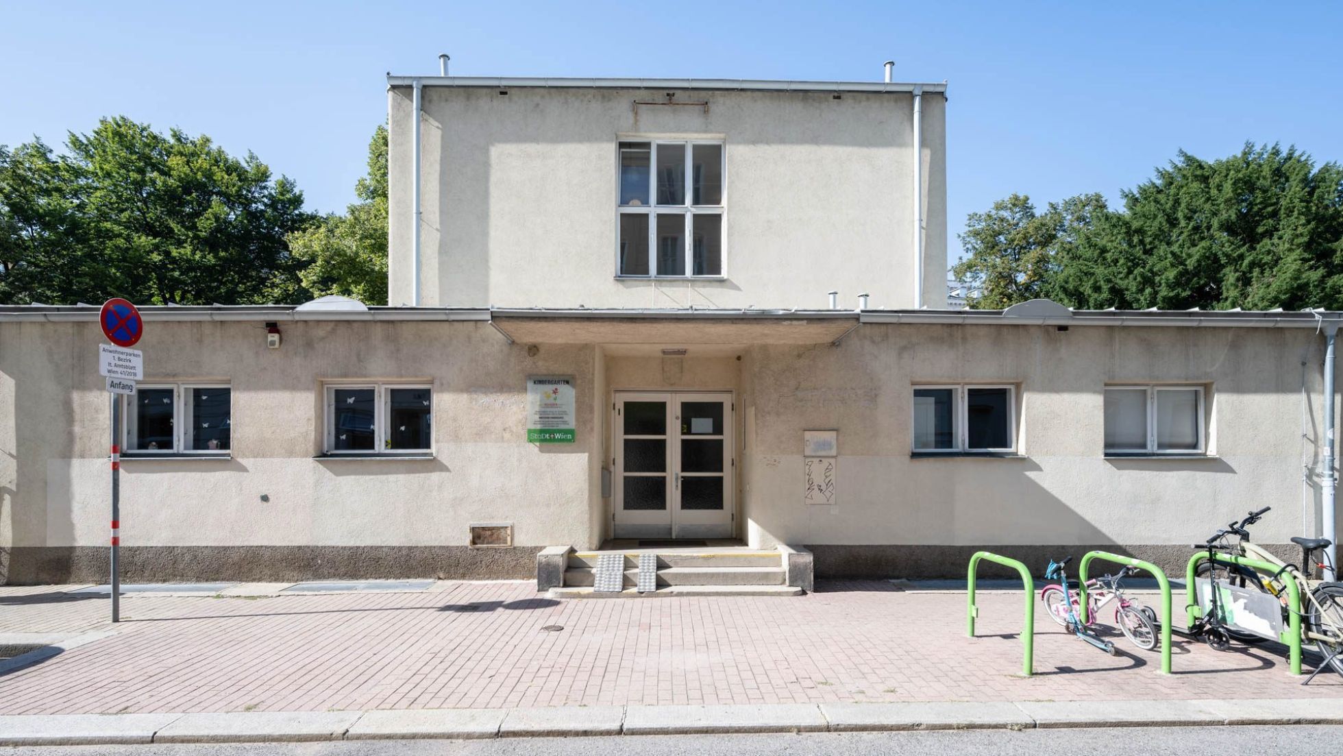 Gebäude Kindergarten Rudolfsplatz 5b