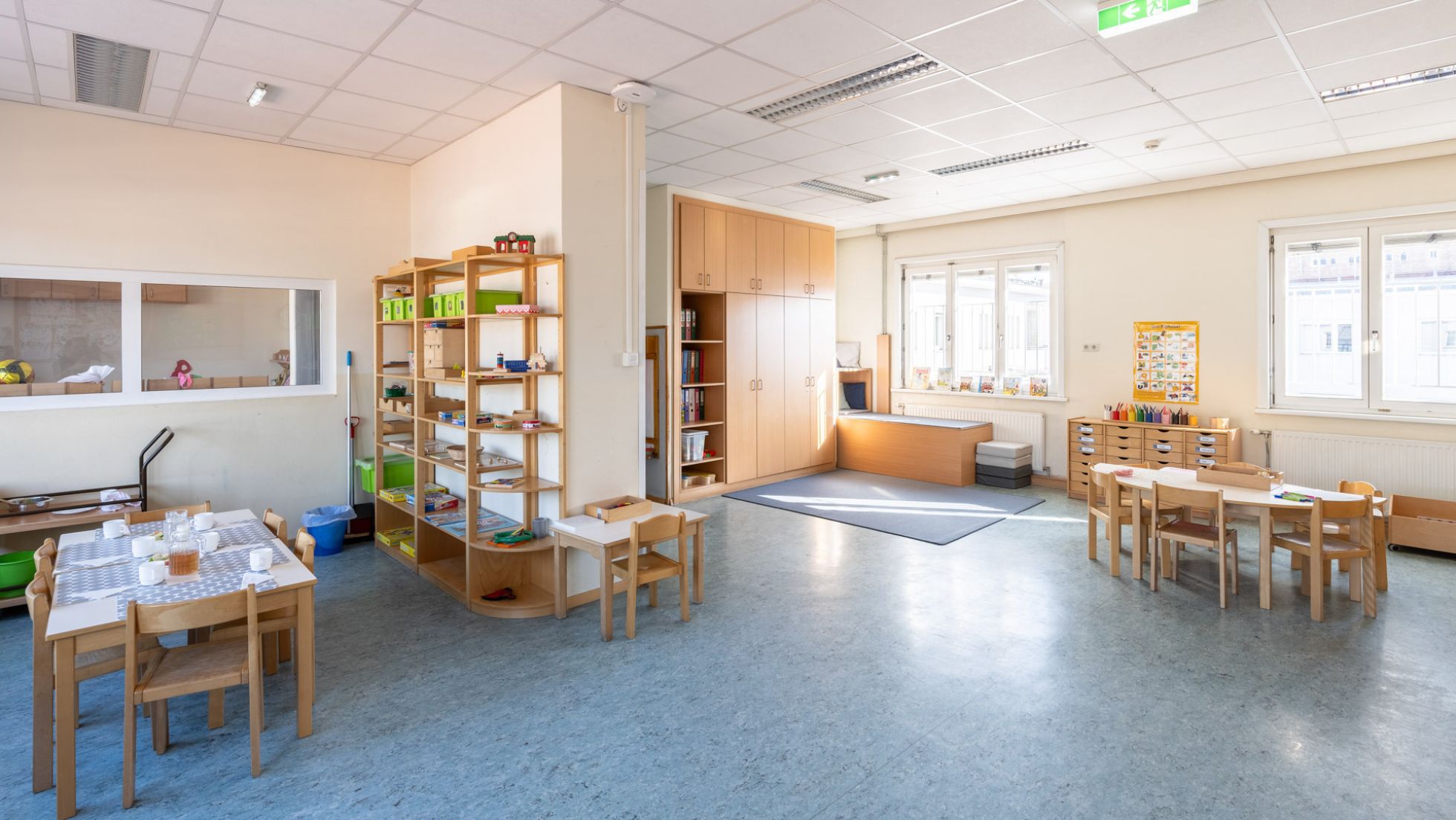 copyright: MA 10/Johannes Wiedl Innenbereich Kindergarten Schottenring 28
