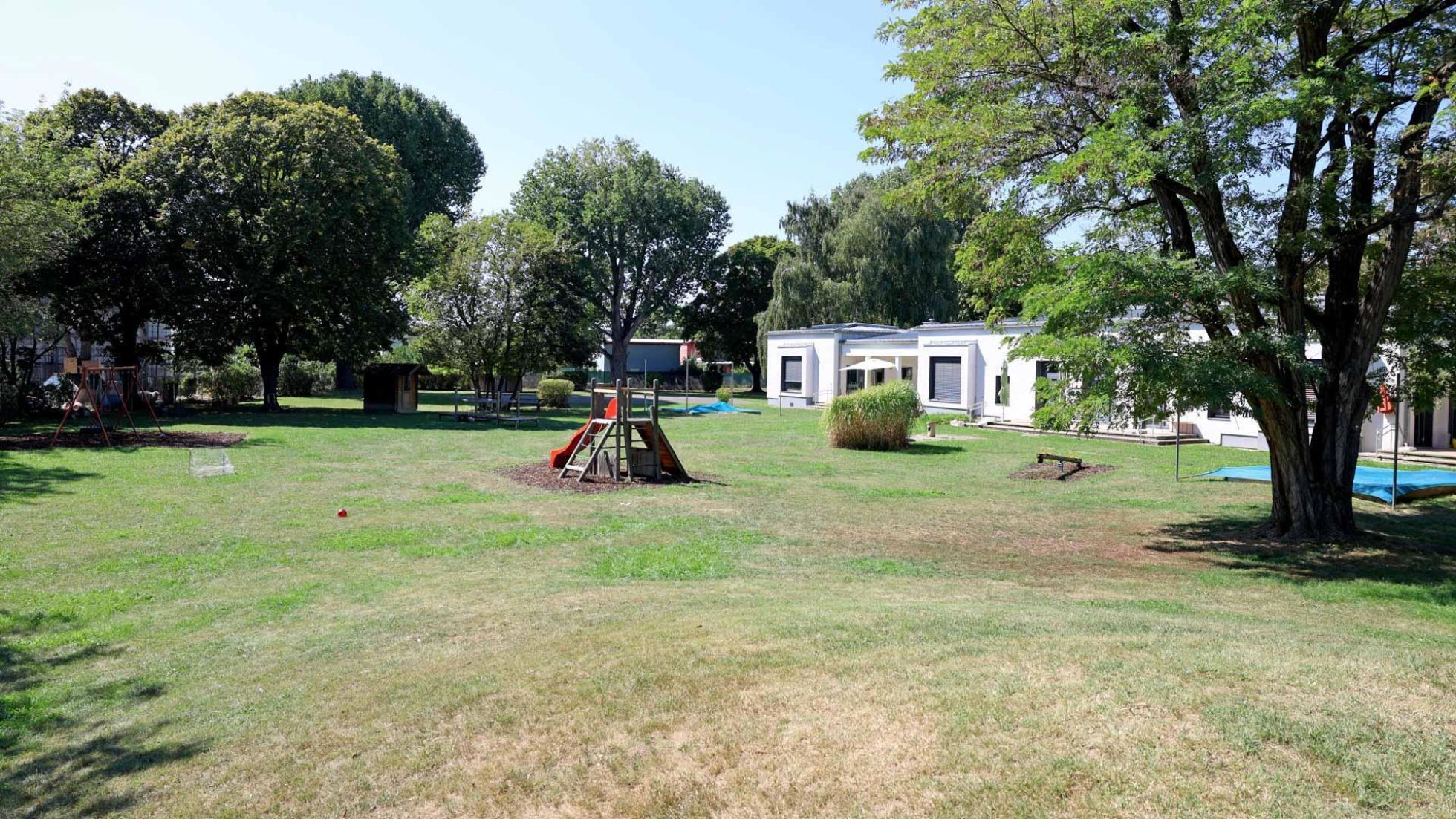 Außenbereich Kindergarten Ampèregasse 8