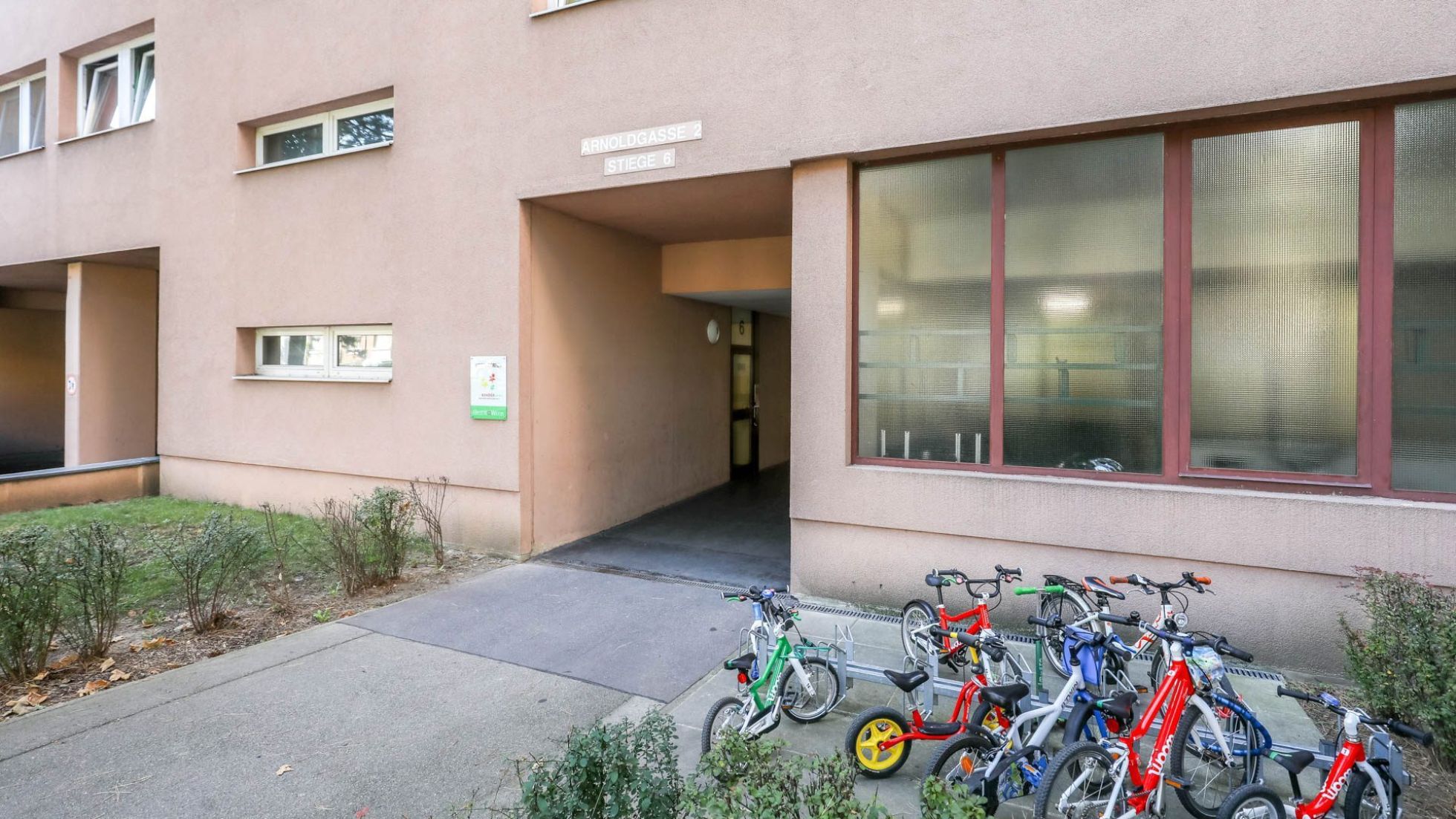 copyright: MA10/Christian Fürthner Gebäude Kindergarten Arnoldgasse 2