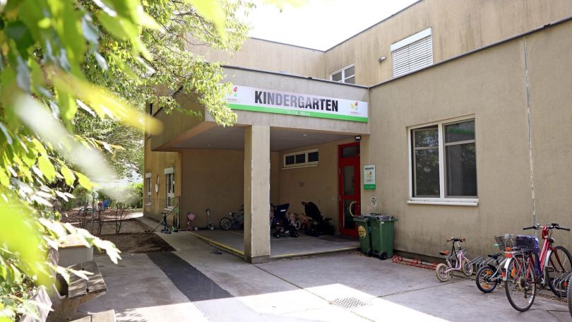 Gebäude Kindergarten Gerasdorfer Straße 55